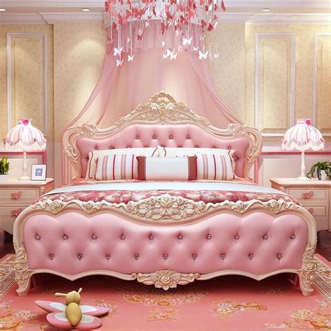 hot pink bedroom set|aesthetic luxury royal pink bedroom.